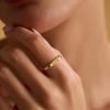 Personalized Custom Name Ring, Dainty Name Ring, Engraved Ring, Name Jewelry, 14K Solid Gold Name Ring, Ring for Women, Gift For Her